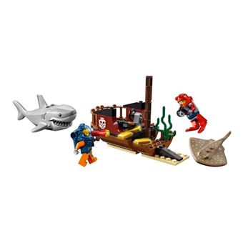 LEGO City 60266 Le bateau d exploration oceanique Lego Achat prix fnac