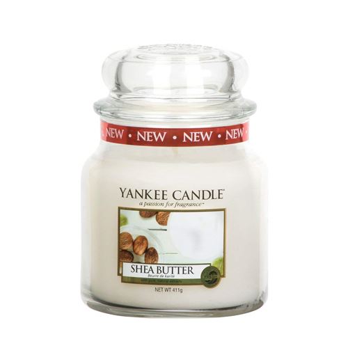 Yankee Candle bougie moyenne jarre, « Beurre de karité »