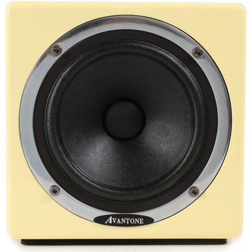 Avantone Pro MixCube Full-Range Mini Reference Monitor, Single, Retro-Cream: Musical Instruments