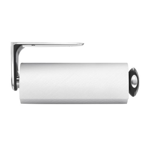 simplehuman Long Porte-Essuie-Tout Mural en Acier Inoxydable Brossé