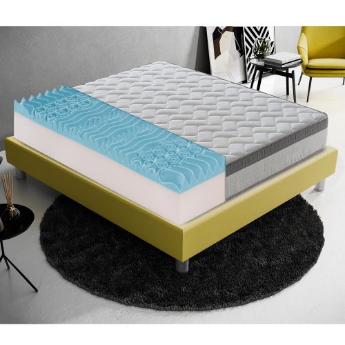 Matelas 180x200 Rigenera mémoire de forme à 9 zones différenciées 26cm de hauteur