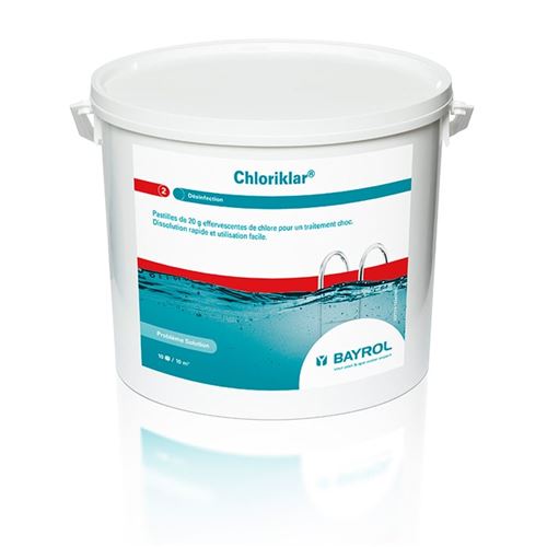 Bayrol Chloriklar - Pastilles de Chlore à dissolution rapide 10kg
