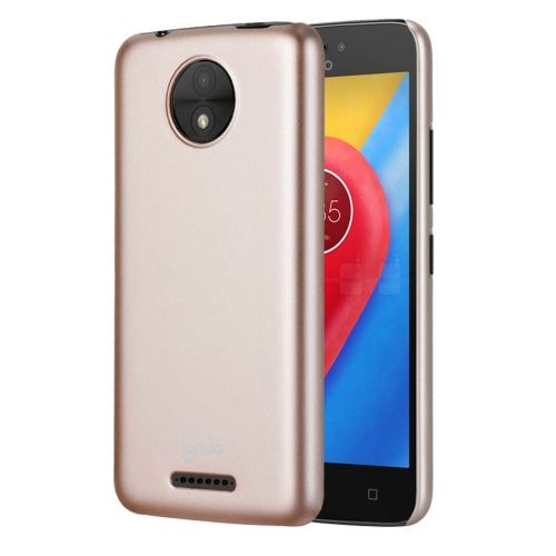 Motorla Moto C Coque Protection Plastique Ultra Fin Doré ALS54295