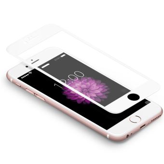 Verre trempé à couverture complète 9D pour écran iPhone 8 7 6 6S