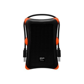 SILICON POWER Armor A30 - Disque dur - 1 To - externe (portable) - 2.5" - USB 3.0 - noir - 1
