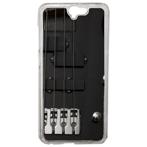 Coque Guitare 1 Compatible One A9 Transparent