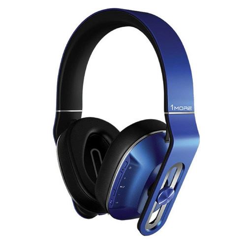 1MORE MK802 Casque Bluetooth 4.1 et aptX Sans fil avec Microphone et Boutons de commande,3-level Bass, Batterie de grande capacité, Pour TV Smartphone Tablet Laptop PC (Bleu)