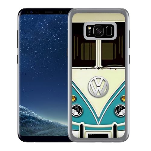 Coque pour Samsung Galaxy S8 combi vintage vw volkswagen