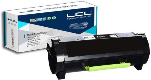 LCL Cartouche de Toner Compatible 24B6035 16000 Pages (1 Noir) Remplacement pour Lexmark M1145 / XM1145