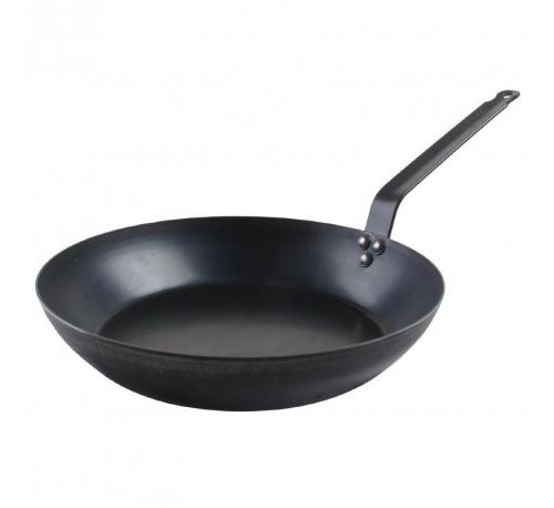 Poêle induction en fer noir 220mm de buyer
