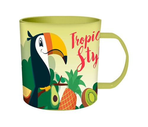 Kids Licensing tasse à micro-ondes Tropical Style Toucan junior 340 ml