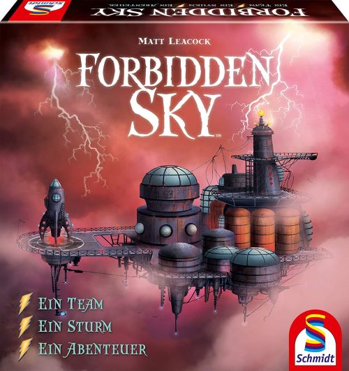 Schmidt Spiele 49348 Forbidden Sky Jeu de stratégie, Multicolore - Version Allemande