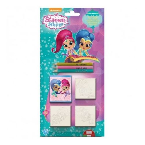 Multiprint ensemble de couleurs Shimmer & Shine 7 pièces