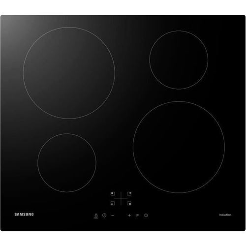 Samsung NZ64M3NM1BB - Table de cuisson à induction - 4 plaques de cuisson - Niche - largeur : 56 cm - profondeur : 49 cm - noir