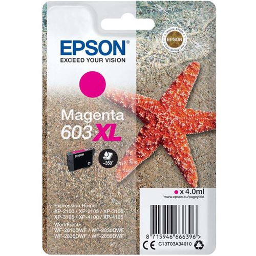 Cartouches EPSON C 13 T 03 A 34010