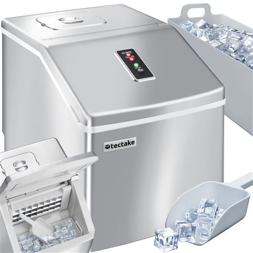 TecTake Machine à glaçons 24 par cycle