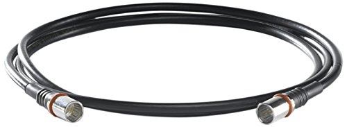 Wisi 5m f - f 5m f f noir câble coaxial - câbles coaxiaux (f, f, 5 m, mâle mâle, noir)