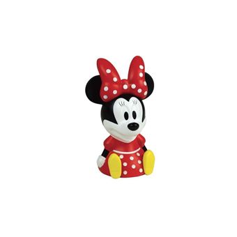Minnie Veilleuse 3d - Rouge, Noir Et Blanc