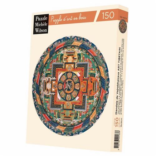 Puzzle 150 pièces MANDALA DE VAJRABHAIRAVA Puzzle Michele Wilson Multicolore