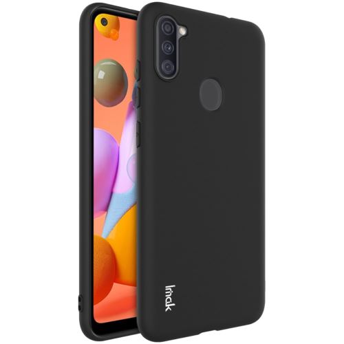 Coque en TPU mat noir pour votre Samsung Galaxy A11