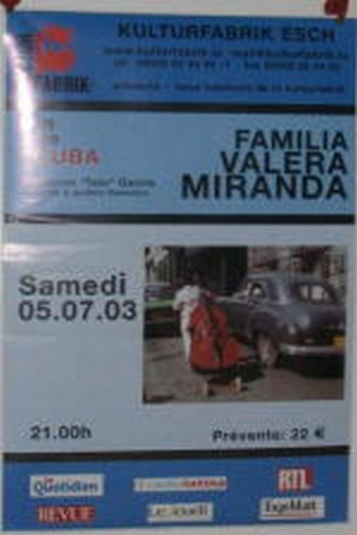 Familia veranda miranda - 60x86 cm - AFFICHE / POSTER