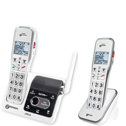 Téléphone Fixe 595 ULE duo Classic Geemarc