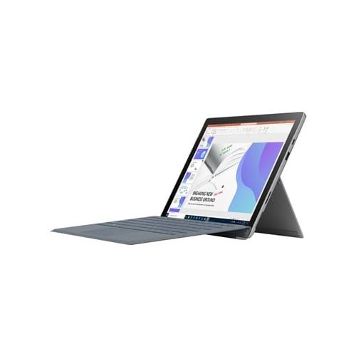 Microsoft Surface Pro 7+ - Tablet - Intel Core i7 1165G7 - Win 10 Pro - Iris Xe Graphics - 16 GB RAM - 512 GB SSD - 12.3 aanraakscherm 2736 x 1824 - Wi-Fi 6 - platinum - commercieel