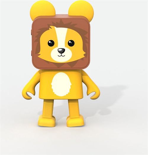 Enceinte Bluetooth Animal Danseur Modèle Lion Mobility on Board Jaune