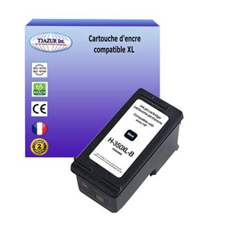 Cartouche d'encre compatible avec HP 350 XL noire (25ml) pour HP PhotoSmart C4473, C4475, C4480, C4483 - 1