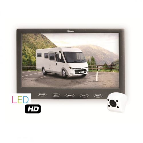 Caméra de recul Écran LED 7 Cam blanche 12/24V RW109CC BEEPER