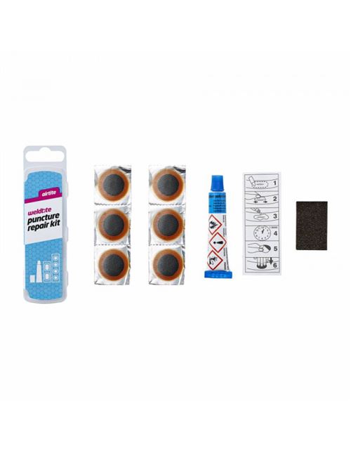 Kit reparation chambre a air weldtite airtite route - boite