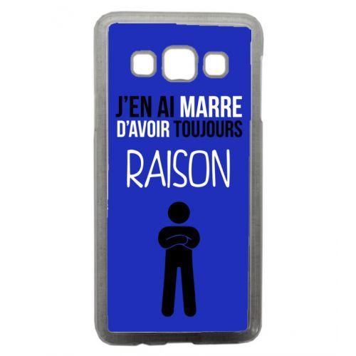 Coque transparente galaxy a7 j en ai marre d avoir toujours raison 4