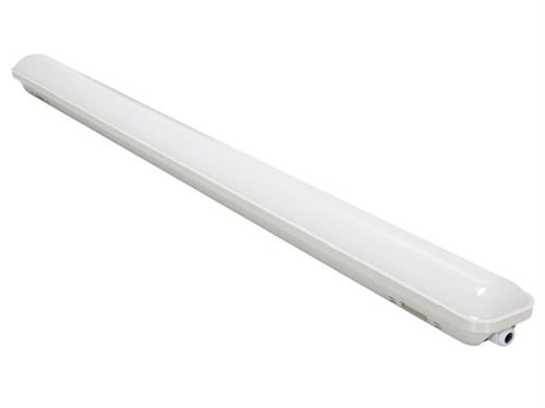Plafonnier led étanche - tube - 118 cm - blanc velleman leda78nw