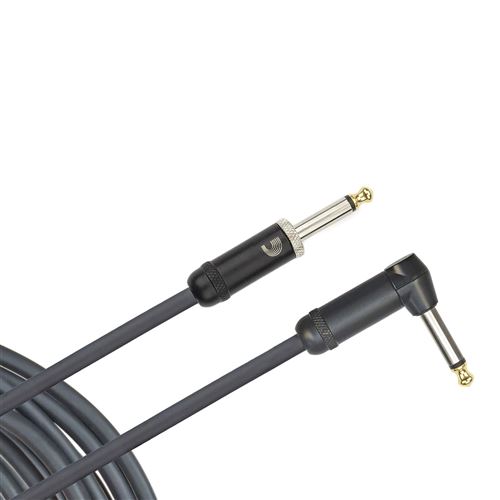 Planet Waves PW-AMSGRA-15 - Câble instrument American Stage, coudé / droit, 4,6 mètres