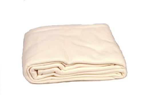Comptoir du Linge POL26ECR Couverture Polaire 240 x 260 cm-350g/m2- Écru