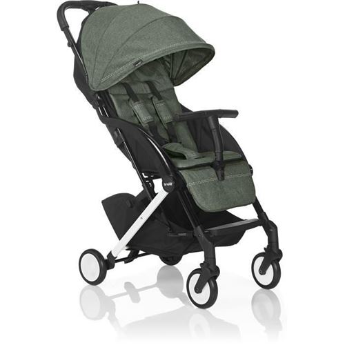 BREVI Poussette pliable Scatto - Vert chiné