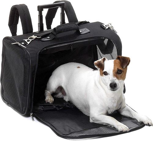 Meilleurs prix pour FLAMINGO Sac de transport animaux de compagnie Noir 54x25,5x36,5 cm