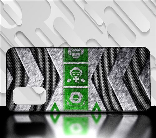 Coque pour Galaxy PLUS S20+ Jeu Video Apex Legends Caustic 25