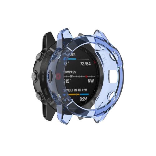 Générique Bleu Bracelet De Montre Compatible Avec Garmin Fenix ​​6, Pc