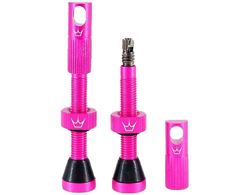 Peaty's Valves sans tube rose 42 mm