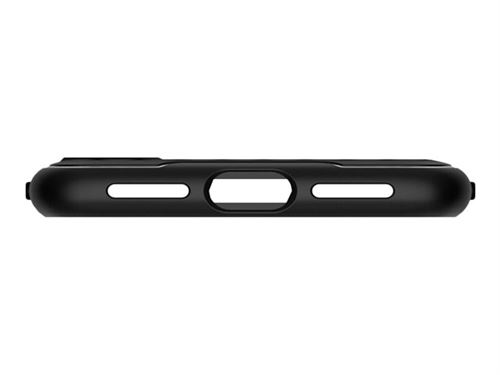 Spigen Core Armor - Achterzijde behuizing voor mobiele telefoon - thermoplastic polyurethaan (TPU) - zwart - voor Apple iPhone X, XS