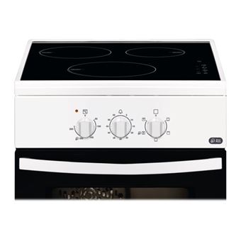 Faure Serie 300 FCI5530CWA - Cuisinière - pose libre - largeur : 50 cm - profondeur : 60 cm - hauteur : 85.8 cm - avec système auto-nettoyant - blanc