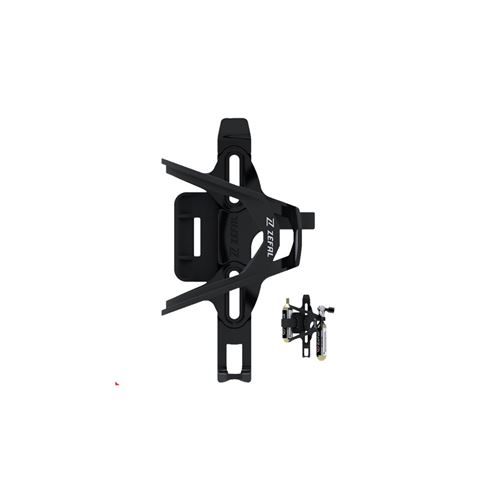 Porte bidon zefal z2i et kit c02 noir composite renforce fibres de verre (ez big shot/co2)