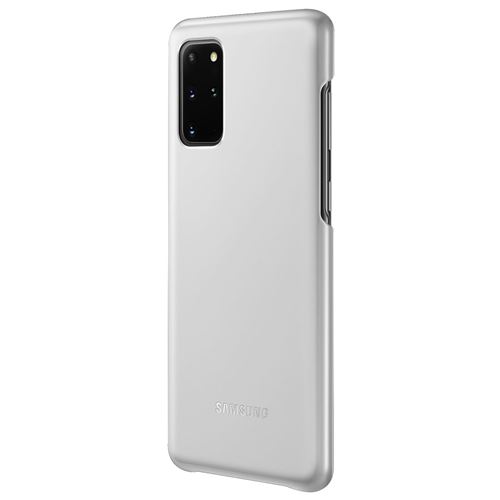 Samsung LED Back Cover EF-KG985 - Achterzijde behuizing voor mobiele telefoon - wit - voor Galaxy S20+, S20+ 5G