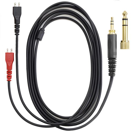 Non Communiqué Câble Audio De Remplacement Compatible Avec Sennheiser Hd25-Ii, Hd480, Hd540 Casque Écouteurs