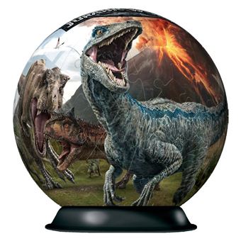 Ravensburger - Puzzle 3D rond 72 pièces - Jurassic World