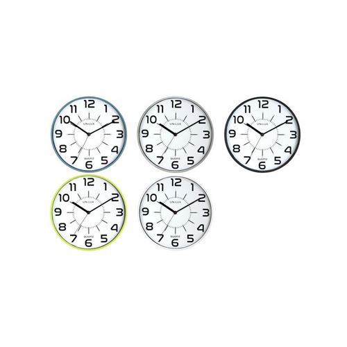 UNiLUX Horloge à quartz 'POP', diamètre: 300 mm, argent