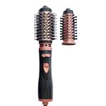 Brosse séchante rotative 3 en 1 - 2 brosses interchangeables - Ionique