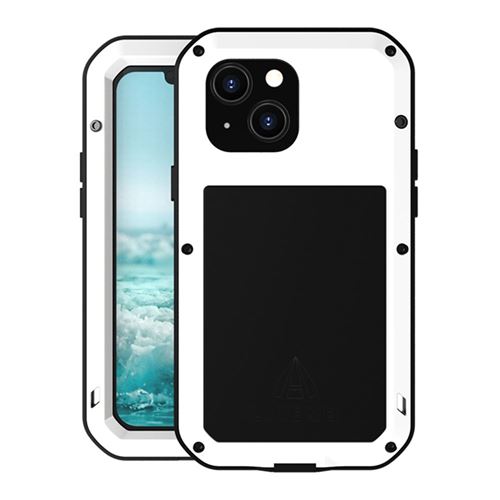 Coque en silicone, antichoc, anti-chute, anti-poussière, hybride blanc pour votre Apple iPhone 13 mini 5.4 pouces