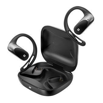 Écouteurs Bluetooth 5.4 Avec Réduction De Bruit - Stéréo HiFi, étanches IPX7, Pour Le Sport (Noir)